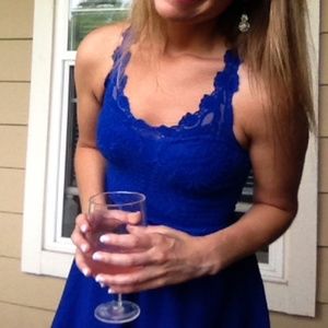 H&M Blue Dress
